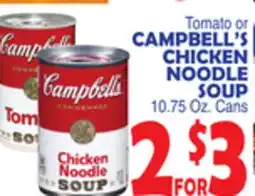 Bravo Supermarkets CAMPBELL'S CHICKEN NOODLE SOUP offer