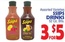 Bravo Supermarkets SSIPS DRINKS offer