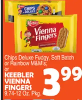 Bravo Supermarkets KEEBLER VIENNA FINGERS offer