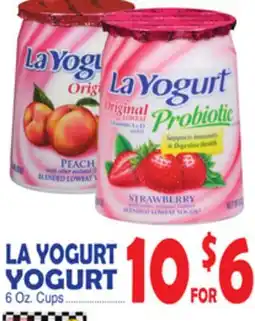 Bravo Supermarkets LA YOGURT YOGURT offer