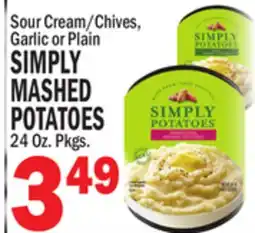Bravo Supermarkets SIMPLY MASHED POTATOES offer