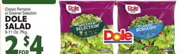 Bravo Supermarkets DOLE SALAD offer