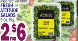 Bravo Supermarkets FRESH ATTITUDE SALADS offer