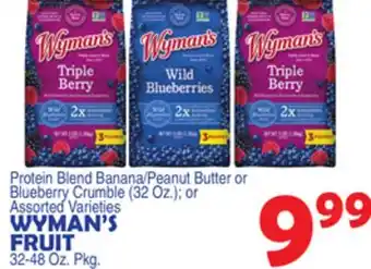 Bravo Supermarkets WYMAN'S FRUIT offer