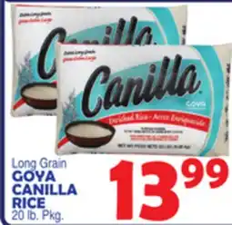 Bravo Supermarkets GOYA CANILLA RICE offer