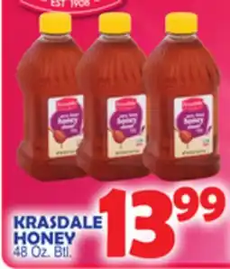 Bravo Supermarkets KRASDALE HONEY offer