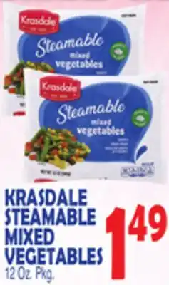 Bravo Supermarkets KRASDALE STEAMABLE MIXED VEGETABLES offer