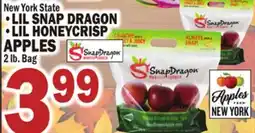 Bravo Supermarkets •LIL SNAP DRAGON •LIL HONEYCRISP APPLES offer