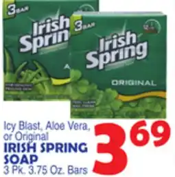 Bravo Supermarkets IRISH SPRING SOAP offer
