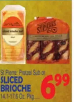 Bravo Supermarkets SLICED BRIOCHE offer