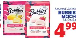 Bravo Supermarkets BUBBIES MOCHI offer