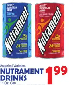 Bravo Supermarkets NUTRAMENT DRINKS offer