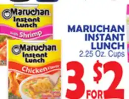 Bravo Supermarkets MARUCHAN INSTANT LUNCH offer