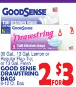 Bravo Supermarkets GOOD SENSE DRAWSTRING BAGS offer
