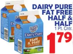 Bravo Supermarkets DAIRY PURE FAT FREE HALF & HALF offer