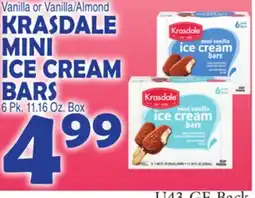 Bravo Supermarkets KRASDALE MINI ICE CREAM BARS offer