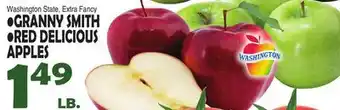 Bravo Supermarkets GRANNY SMITH, RED DELICIOUS APPLES offer