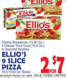 Bravo Supermarkets ELLIO'S 9 SLICE PIZZA offer