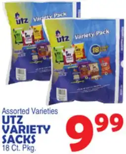 Bravo Supermarkets UTZ VARIETY SACKS offer