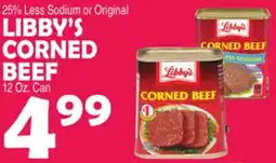 Bravo Supermarkets LIBBY'S CORNED BEEF offer