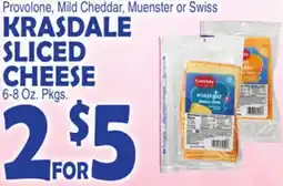 Bravo Supermarkets KRASDALE SLICED CHEESE offer