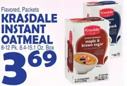 Bravo Supermarkets KRASDALE INSTANT OATMEAL offer