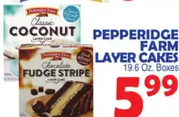 Bravo Supermarkets PEPPERIDGE FARM LAYER CAKES offer