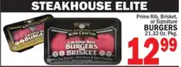 Bravo Supermarkets BURGERS offer