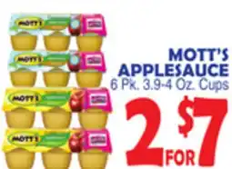 Bravo Supermarkets MOTT'S APPLESAUCE offer