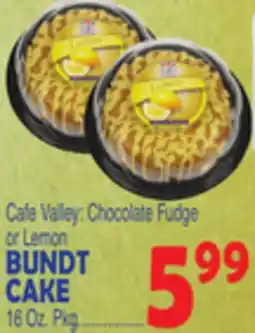 Bravo Supermarkets BUNDT CAKE offer