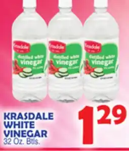 Bravo Supermarkets KRASDALE WHITE VINEGAR offer