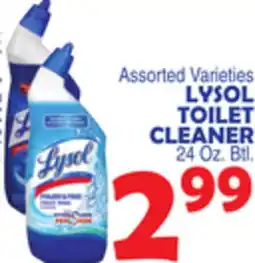 Bravo Supermarkets LYSOL TOILET CLEANER offer