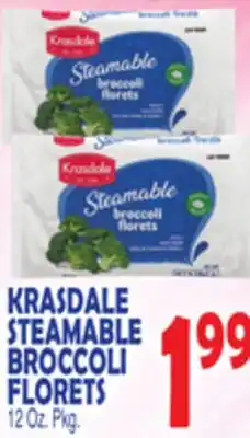 Bravo Supermarkets KRASDALE STEAMABLE BROCCOLI FLORETS offer