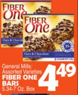 Bravo Supermarkets FIBER ONE BARS offer
