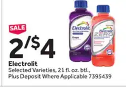 Stop&Shop Electrolit offer