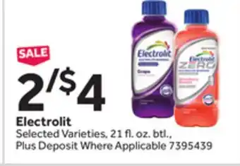 Stop&Shop Electrolit offer