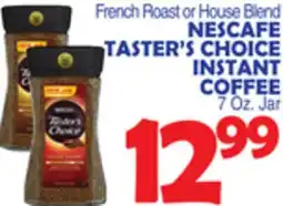 Bravo Supermarkets NESCAFE TASTER'S CHOICE INSTANT COFFEE offer