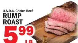 Bravo Supermarkets RUMP ROAST offer
