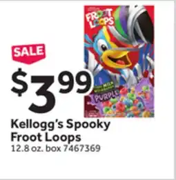 Stop&Shop Kellogg's Spooky Froot Loops offer