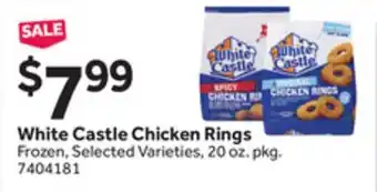 Stop&Shop White Castle Chicken Rings offer