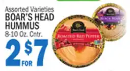 Bravo Supermarkets BOAR'S HEAD HUMMUS offer