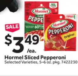 Stop&Shop Hormel Sliced Pepperoni offer