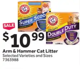 Stop&Shop Arm & Hammer Cat Litter offer