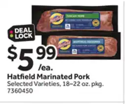 Stop&Shop Hatfield Marinated Pork offer