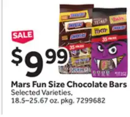 Stop&Shop Mars Fun Size Chocolate Bars offer