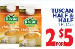Bravo Supermarkets TUSCAN HALF & HALF offer
