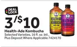 Stop&Shop Health-Ade Kombucha offer