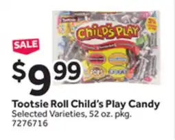 Stop&Shop Tootsie Roll Child's Play Candy offer