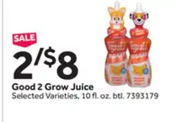 Stop&Shop Good 2 Grow Juice offer