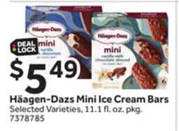 Stop&Shop Häagen-Dazs Mini Ice Cream Bars offer